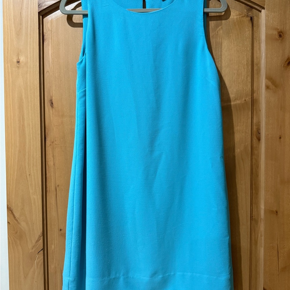 Gibson Aqua Blue Mini Dress